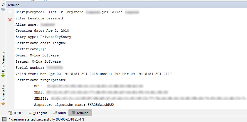 Android Studio Terminal