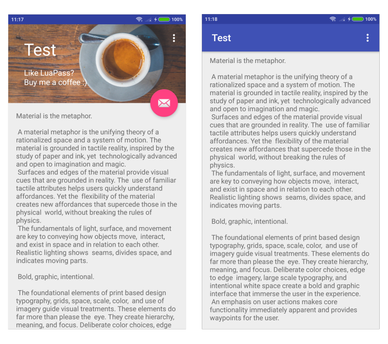 Android Toolbar Parallax