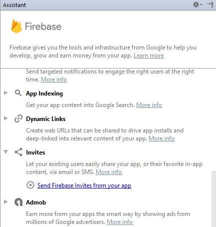 Firebase Assistance