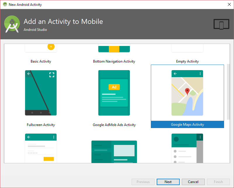 Google Maps Activity
