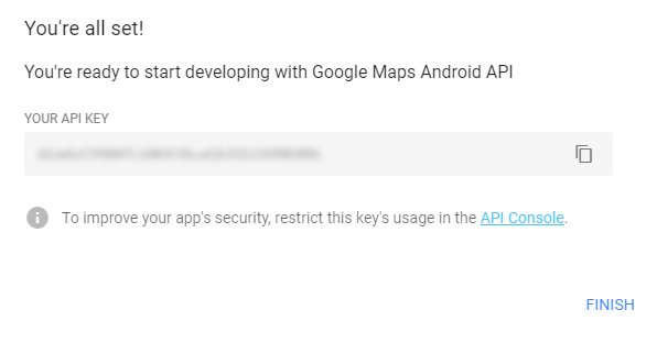 Google Maps Api Key