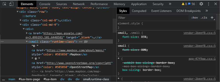 Chrome Devtools Add Class