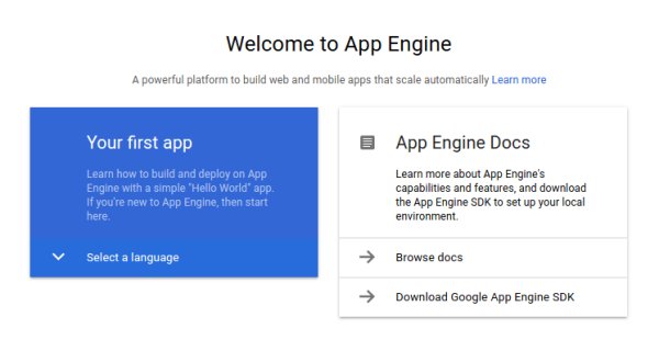 Create App Engine