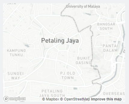 MapBox Static Map with Attribution